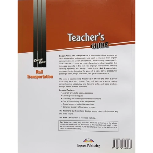 Career Paths: Rail Transportation: Teacher's Guide: Производитель Express Publishing