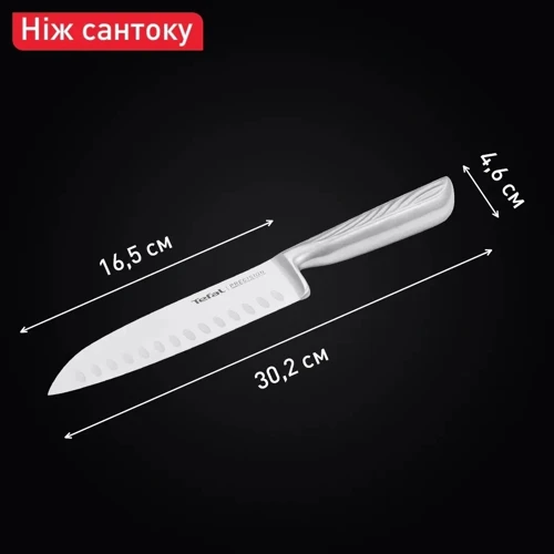 Кухонний ніж сантоку Tefal Precision 16.5 см (K2891124) фото 10