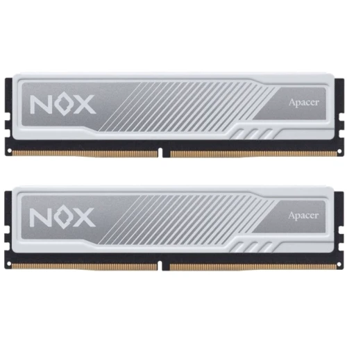 Apacer 32 GB (2x16GB) DDR5 5600 MHz Nox White (AH5U32G56C522MWAA-2) UA