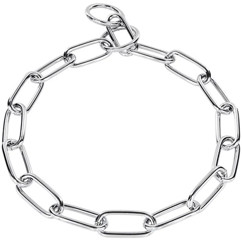 Ошейник Sprenger Long Link для собак широкое звено, хромированная сталь 4 мм 61 см (51663_061_02)