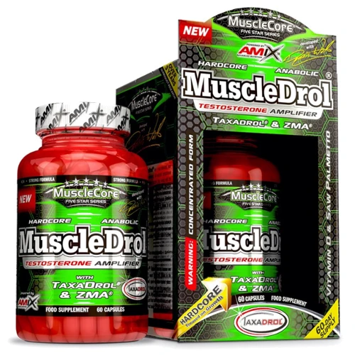 Бустер тестостерона Amix MuscleCore® MuscleDrol Anabolic 60 caps / 60 servings