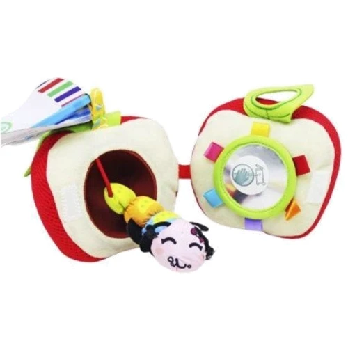 М'яка брязкальце Яблуко з черв'ячком Bimbo (C55876): Виробник Bimbo