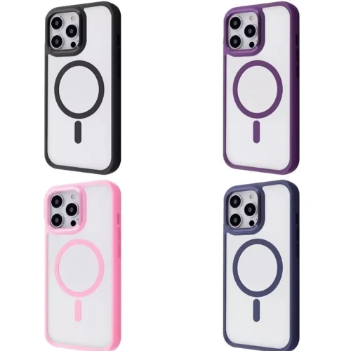 Чехол для iPhone Proove Clear Essence Case with Magnetic Ring Black for iPhone 15 Pro Max: Тип чехла накладка на заднюю часть