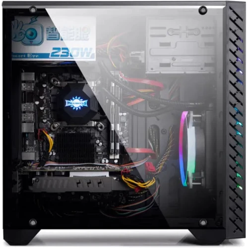 Корпус Golden Field Phantom M8B: Форм-фактор материнської плати MicroATX/Mini-ITX