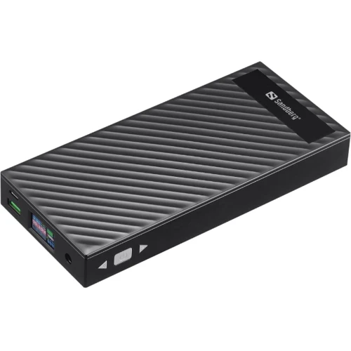 Внешний аккумулятор Sandberg Power Bank 30000mAh UPS Mode PD 200W Black (420-88)