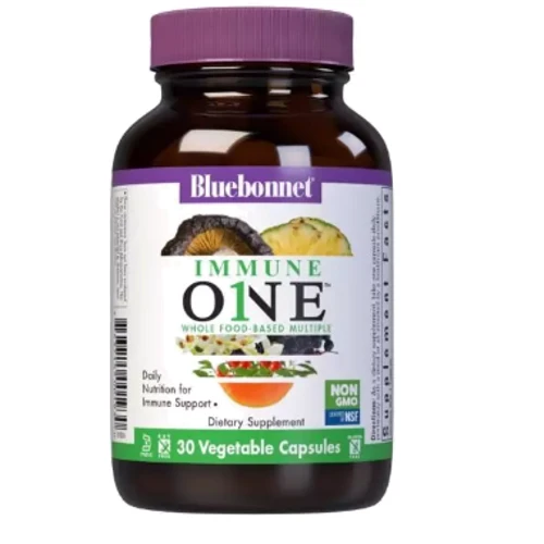 Bluebonnet Nutrition Immune One Multiple Мультивітаміни для підтримки імунітету 30 вегетаріанських капсул: Тип Комплексные