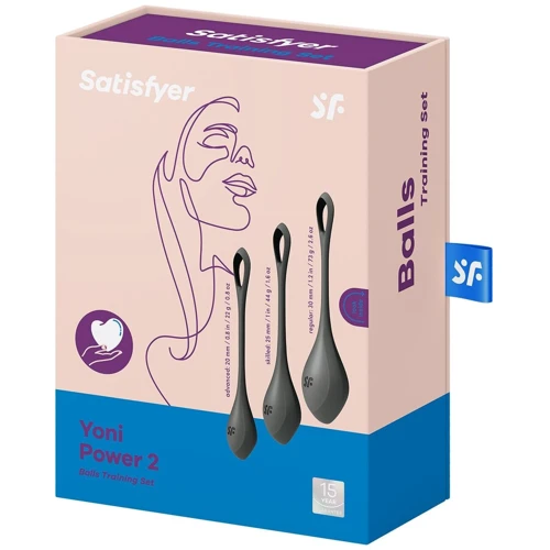 Набор йони бусин Satisfyer Yoni Power 2 Black