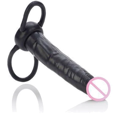 Насадка для двойного проникновения Accommodator Dual Penetrators, 15.5x3 см, черный