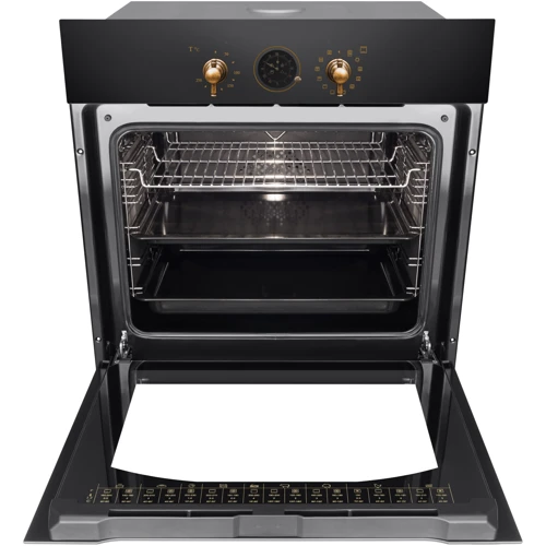 Духовой шкаф электрический Amica ED 17319 B: Объем, л 77