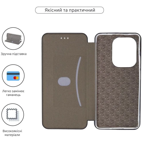 Чехол для телефонов ArmorStandart G-Case Black for Xiaomi Redmi Note 13 Pro 4G (ARM73141): Тип чехол-книжка