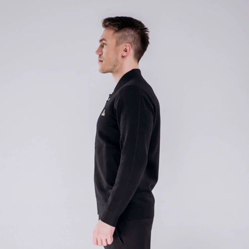 Спортивна кофта Peak FW683371-BLA 46 чорна на блискавці: Вид Спортивні кофти (олімпійки)