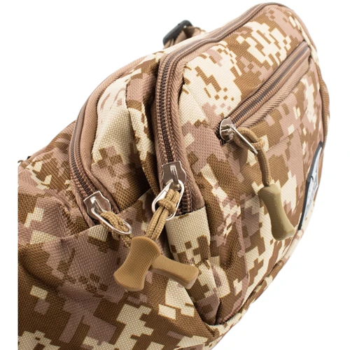 Чоловіча поясна сумка Valiria Fashion хакі (5DETBP8033-10): Тип ручки Поясной ремень, Без ручки