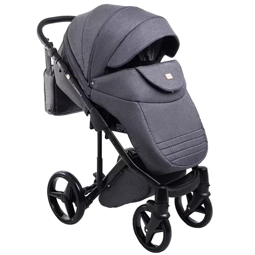 Коляска 2 в 1 Adamex Lucianо Экокожа TK-57 (625966): Ширина шасси 60