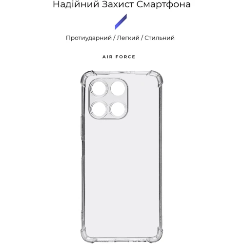 Чехол для телефонов Armorstandart Air Force Camera cover Transparent for Honor X6a (ARM71057): Совместимость Honor X6a