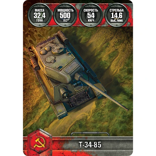 Настольная игра Hobby World World of Tanks. Победители (1596): Вид стратегические