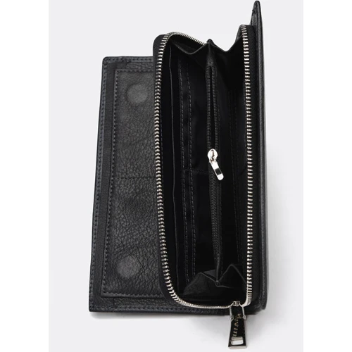 Мужской кошелек Ricco Grande черный (K108109-black): Формат кошелька Горизонтальный