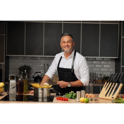 Кастрюля Krauff Grand Chef 4.7 л 22 см (26-238-060): Материал корпуса Нержавеющая сталь