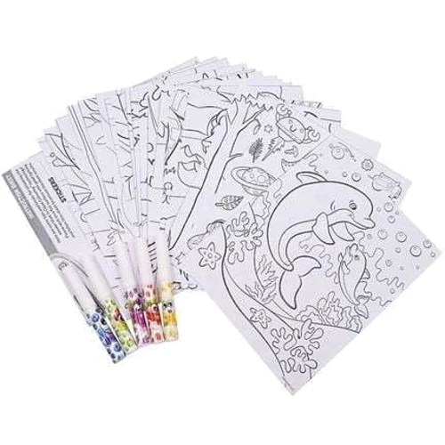 Ароматный набор для творчества Scentos Clean Colouring Увлекательные приключения (20211)