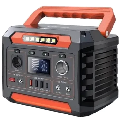 Зарядна станція FlashFish P66 288Wh 260W: Виходи споживачів Автоприкурювач, USB-C, USB-A, 220V