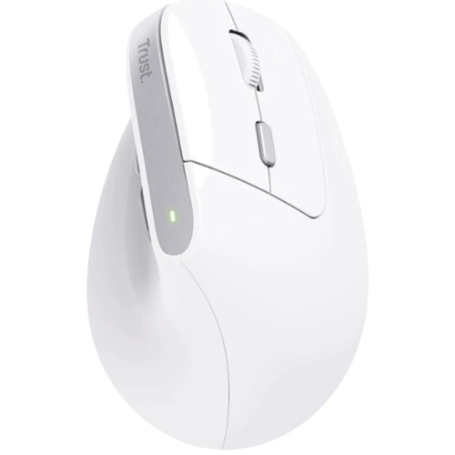 Мышь Trust Bayo 2 Ergonomic Wireless White (25398): Тип сенсора оптический