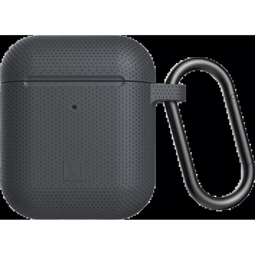 Чохол для навушників Urban Armor Gear UAG [U] Silicone Case Black (10250K314040) for Apple AirPods 1/2: Матеріал силікон