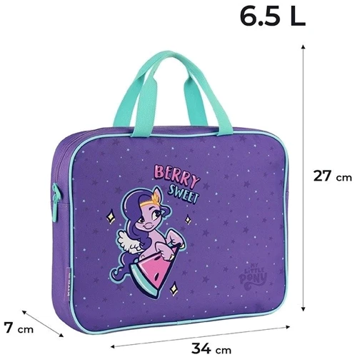 Шкільна текстильна сумка Kite A4 1 відділення 589 My Little Pony (LP24-589): Тип Портфель
