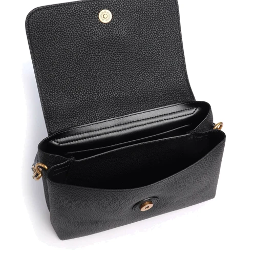 Женская сумка через плечо Guess Downtown Chic Flap Shldr Bag черная (HWVB8385190-BLA): Тип Сумки