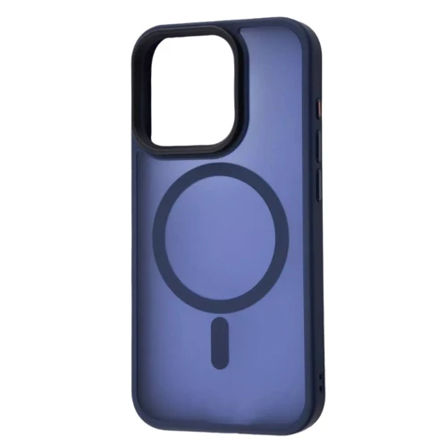 Чехол для iPhone WAVE Matte Insane Case with MagSafe Midnight Blue for iPhone 15 Pro Max