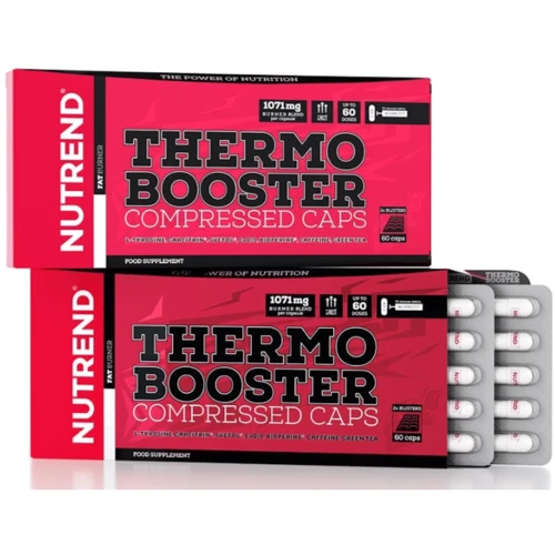 Жиросжигатель Nutrend Thermobooster Compressed Caps 60 caps / 60 servings