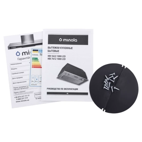 Вытяжка Minola HBI 7612 WH 1000 LED фото 9