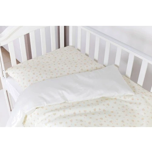 Змінна ліжко Twins Romantic Сердечки, бежевий (3 ел) (3024-R-002)