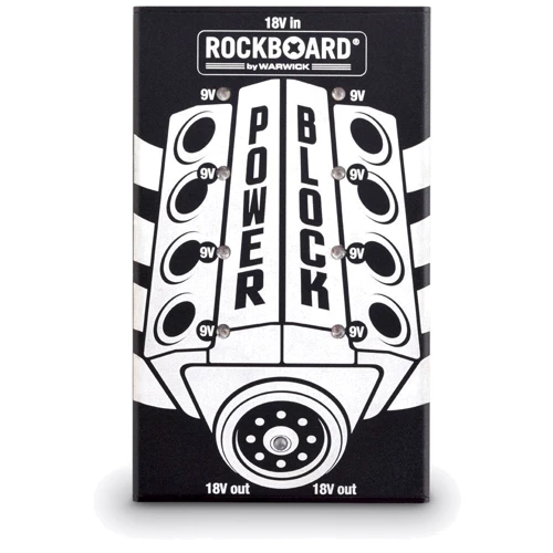 Блок живлення для гітарних педалей Блок питания ROCKBOARD RBO POWER BLOCK - Multi-Power Suppl: Виробник ROCKBOARD