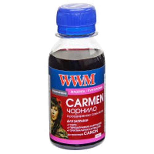 Чорнило WWM CANON UNIVERSAL CARMEN 100g Magenta (CU/M-2)