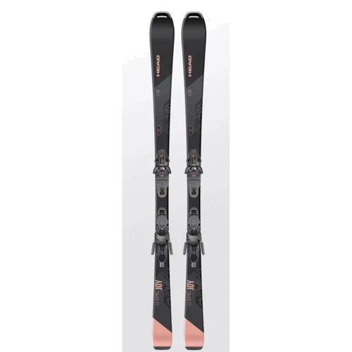 Лыжи HEAD 21 315610/100800 epic Joy SW SLR Joy Pro bk/chgd + JOY 11 GW SLR 163 (+крепления)
