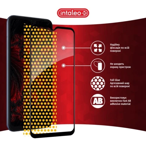 Аксессуар для смартфона Intaleo Tempered Glass Full Glue Black for Samsung M146 Galaxy M14 5G фото 5