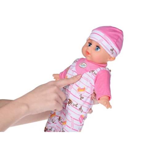 Пупс Same Toy с аксессуарами и звуком 38 см (8015B4Ut): Высота, см 38