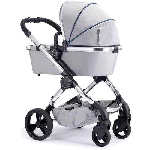 Универсальная коляска iCandy Peach Chrome Dove/Grey, цвет серый: Пол ребенка мальчик, девочка
