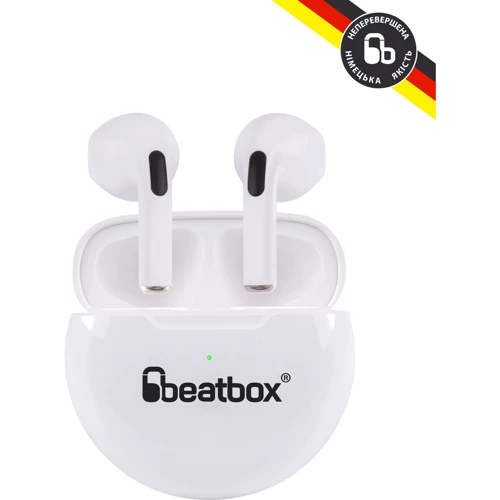 Наушники BeatBox PODS PRO 6 White: Чувствительность (дБ) 96
