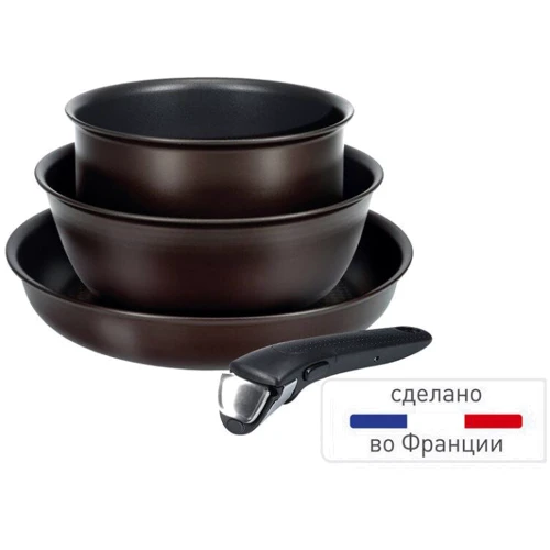 Tefal Ingenio Chef's 4 пр. (L6559702): Материал ручки Бакелит