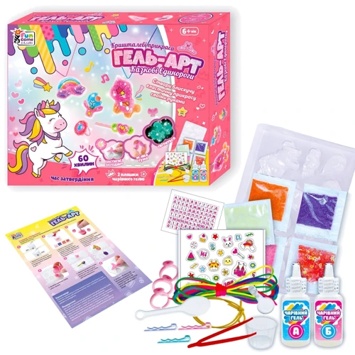 Набор Гель Арт 4FUN Game Club Сказочные единороги (58666): Производитель 4FUN Game Club