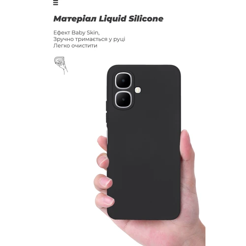 Чохол для телефона ArmorStandart ICON Case Camera cover Black для Infinix Smart 10 4G (ARM87152)