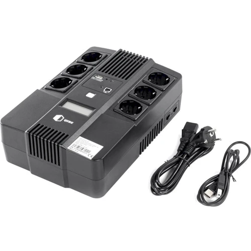 QUBE AIO 650 (QBAIO650): Форма выходного напряжения Аппроксимированная синусоида