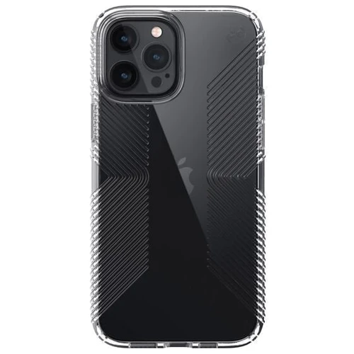 Чехол для iPhone Speck Presidio Perfect-Clear with Grips Case Clear (138506-5085) for iPhone 12 Pro Max: Материалы Пластик