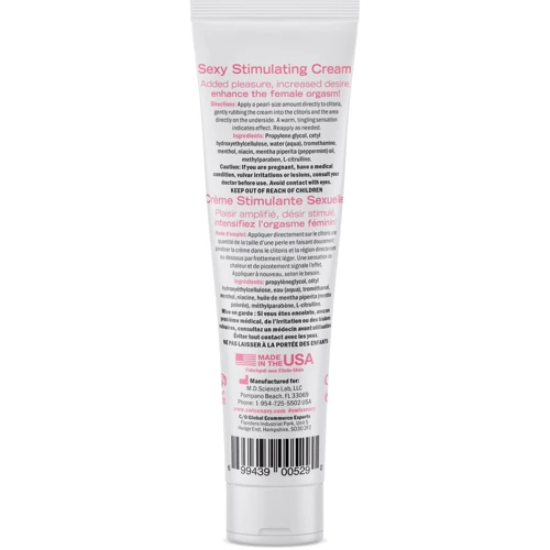 Распродажа! Возбуждающий крем Desire by Swiss Navy Sexy Stimulating Cream 59 мл (срок до 31.05.2024)