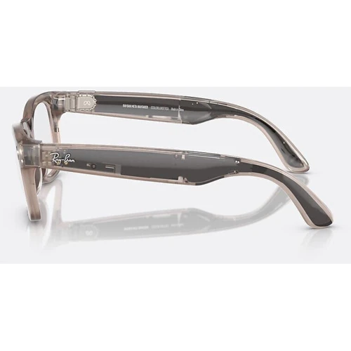 Смарт-окуляри Ray-Ban Meta Wayfarer Shiny Warm Stone- Transitions Clear/Watermelon Red size M (RW4006 6705P5 50-22): Тип гаджета Смарт-очки