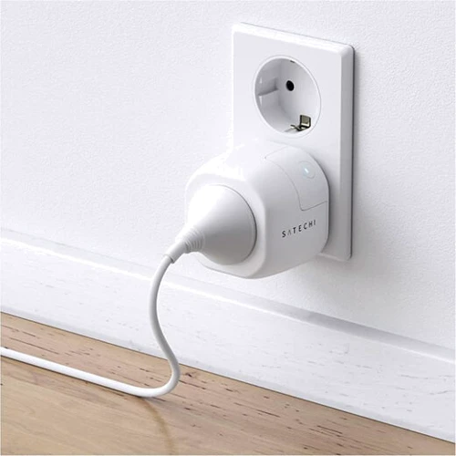 Розумна розетка Satechi Smart Outlet White (ST-HK1OAW-EU) фото 3