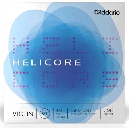 Струны для скрипки D'Addario HELICORE VIOLIN STRING SET 4/4 Scale Light Tension