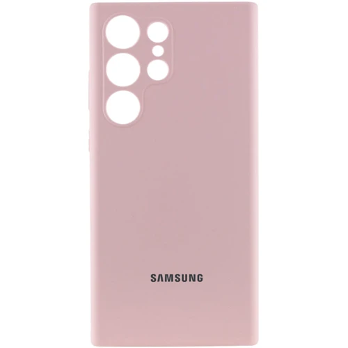 Аксесуар для смартфона Lakshmi Premium Silicone Case з Logo Full Camera Pink Sand для Samsung S928 Galaxy S24 Ultra