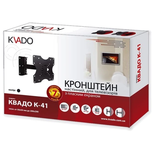 Кронштейн для ТВ Квадо К-41