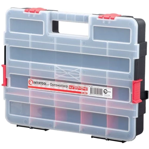 Intertool BX-4021 Органайзер 14.5" 375x290x67мм